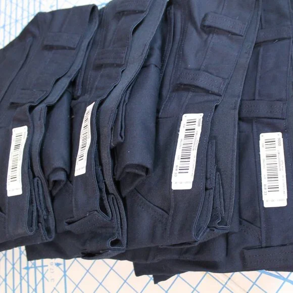 Lot of 4 Red Kap Industrial Work Cargo Pants, Navy Blue, NWT